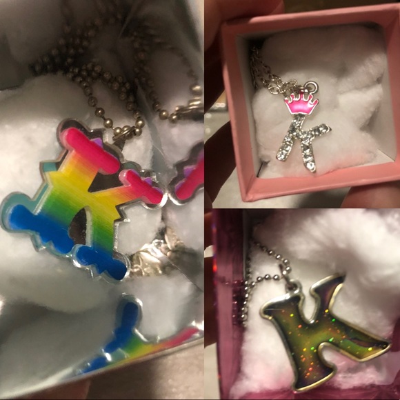 Bundle of “K” Necklaces